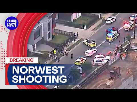 11-year-old boy shot in Norwest with wounds to face and neck | 9 News Australia