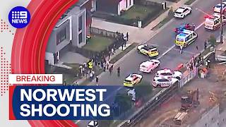 11-year-old boy shot in Norwest with wounds to face and neck | 9 News Australia