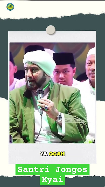 Kyai's Servant Student #habibsyech #preaching