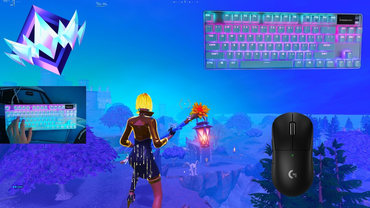 *NEW* Nightmare Island Apex Pro TKL Gen 3 ASMR Ranked Reload 👑Satisfying Keyboard Fortnite 360 FPS4K