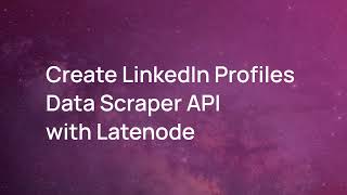 Automate Your LinkedIn Insights: Build a Dynamic Profile Scraper API