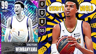 INVINCIBLE VICTOR WEMBANYAMA GAMEPLAY! WEMBY IS THE UNDISPUTED BEST CARD IN NBA 2K23 MyTEAM!