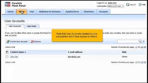 Becoming familiar with the Plesk 10 interface