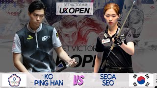 UK OPEN POOL CHAMPIONSHIP 2024 • KO PING HAN VS SEOA SEO