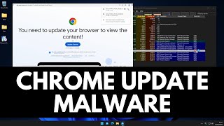 Fake Chrome Update Malware screenshot 4