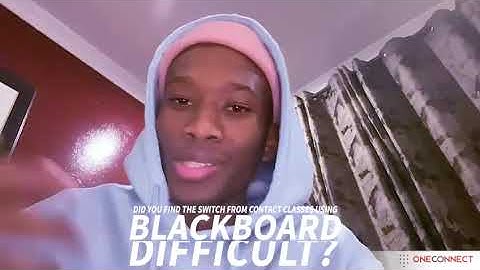 OneConnect presents Blackboard Learn