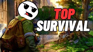 Top 5 Mejores Juegos SURVIVAL y de Estrategia