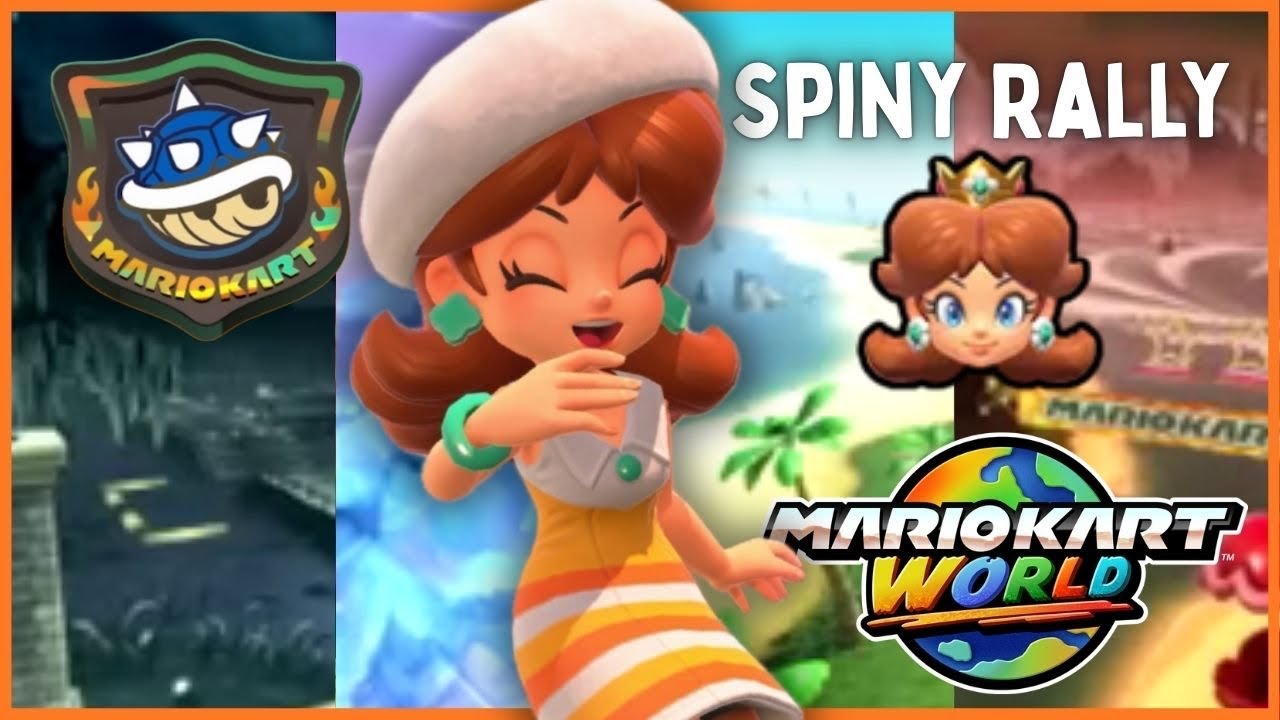 ✿ Mario Kart World - Knockout Tour | Spiny Rally (Daisy Gameplay) ✿