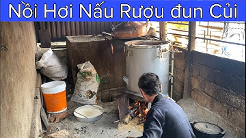 Nồi Hơi Nấu Rượu đun Bằng Củi không khê không cháy nhanh như điện