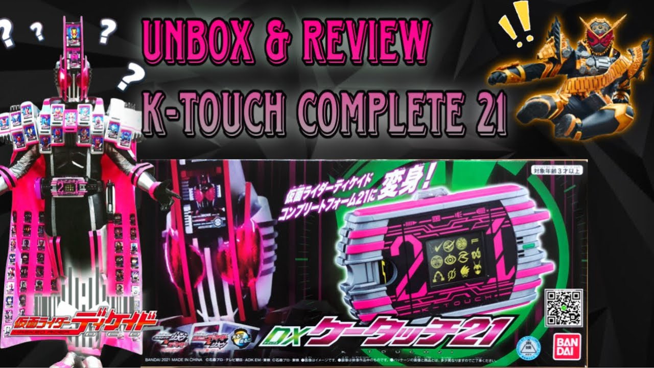 Unbox & Review K-Touch Decade Complete 21 | Tiến TokuVN
