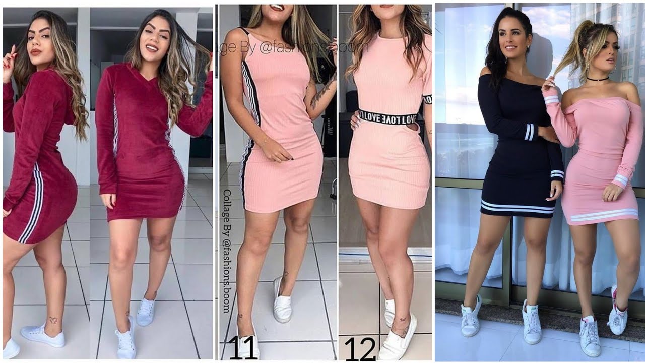 Vestidos Deportivos Sencillo bonitos 2020/Ropa Deportiva de Mujer: lo moderno y Elegante. -