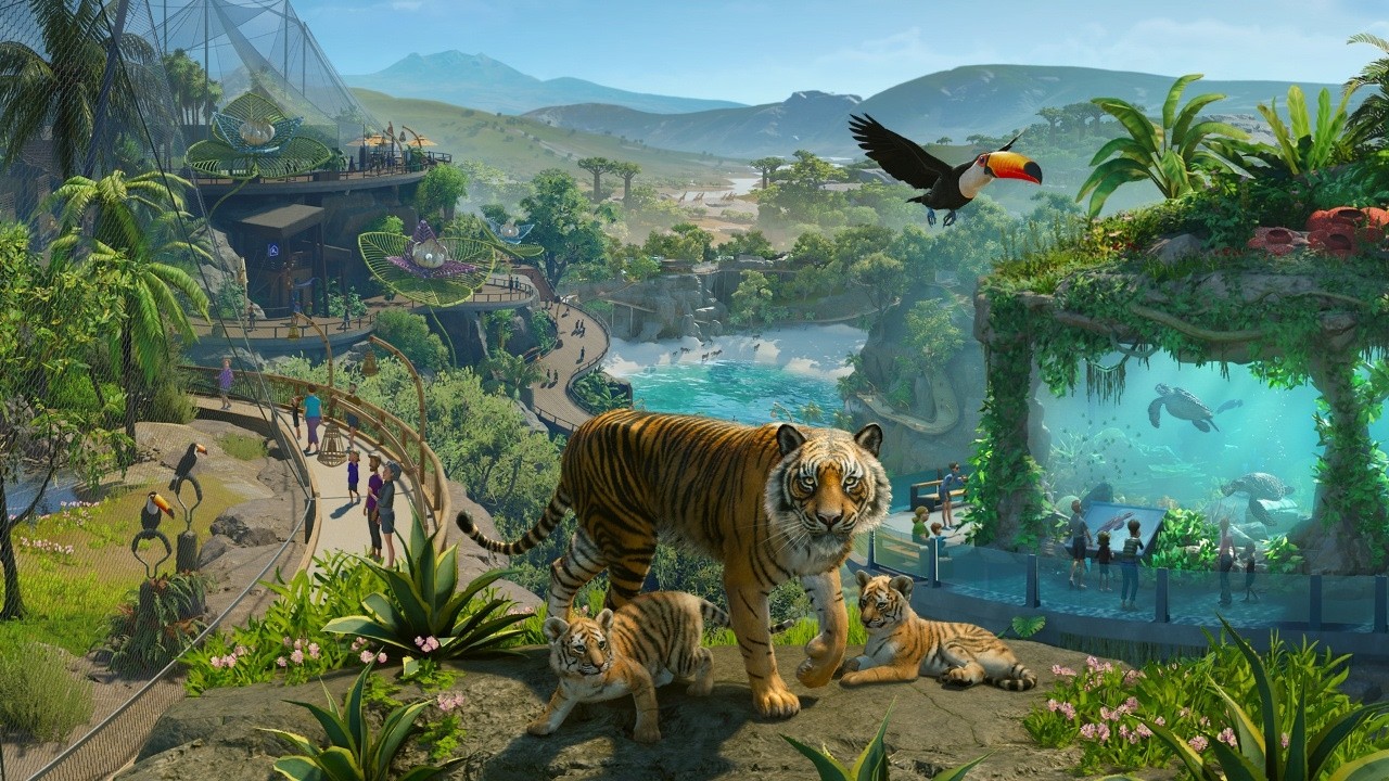 AKU MEMBUKA ZOO IMPIAN AKU SENDIRI DAN BINATANG PERTAMA AKU APE DIA .