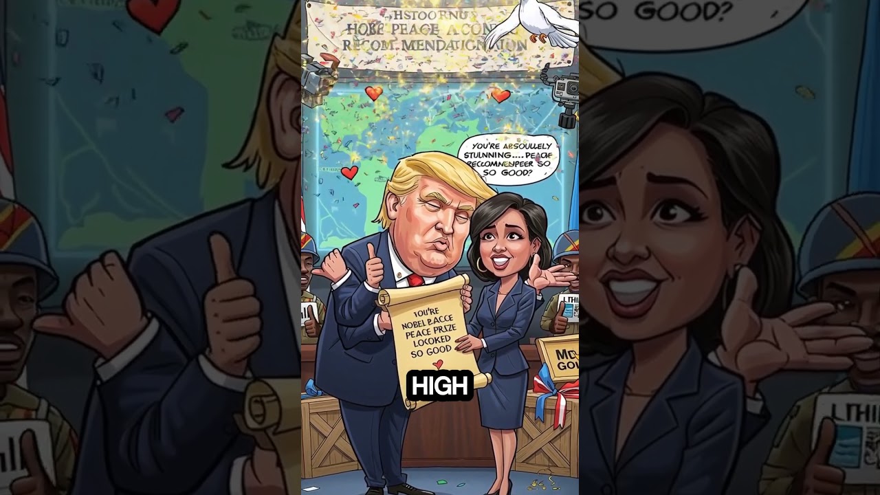 Trump Flirts for Peace Prize as Rebels Cheer?! 😂🇨🇩🇺🇸