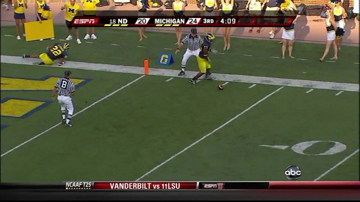 2009 Michigan highlights v ND (HD)