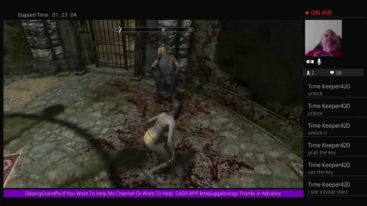 DabingGrandPa D@bb!ng Gr@ndP@ ( SKYRIM )   Free Text To Speech Is On