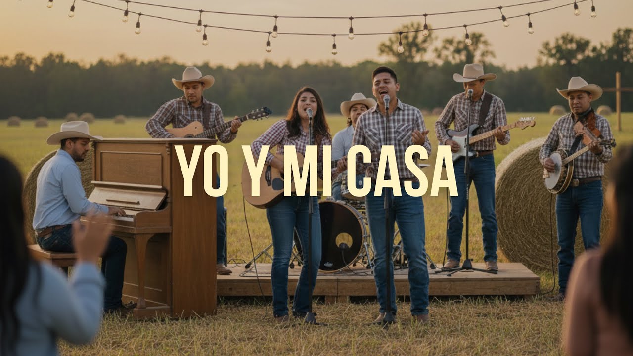 YO Y MI CASA | EU E MINHA CASA en español | Versión Country | Con letra