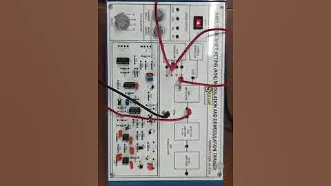ASK Demonstration In Lab | Amplitude Shift Keying | #amplitudemodulation #ask