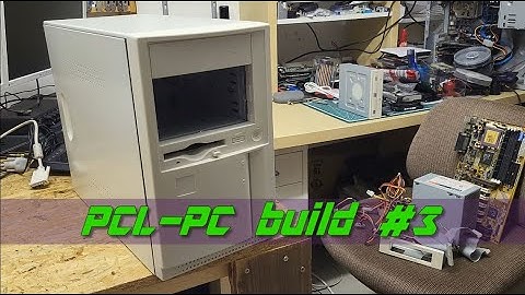 Building my PC-SOUND-LEGACY PC Part #3: Case, installation and AGP-cards