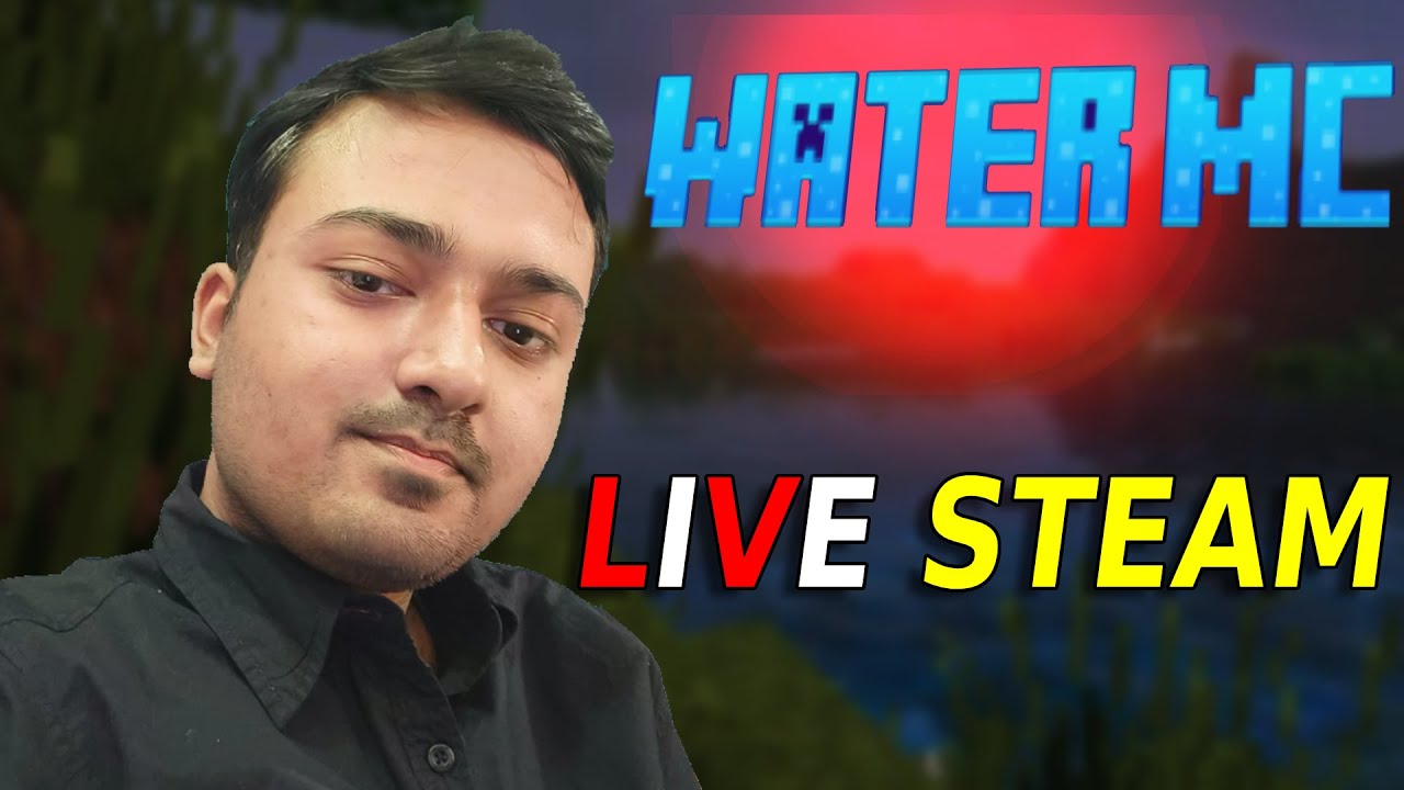 Lats Fix A Water Mc Server on Aternos Server Minecraft Live Steam - YouTube