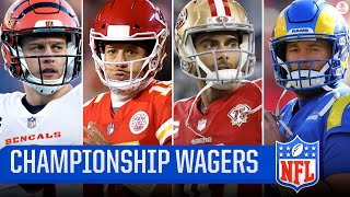 NFL Championship Weekend Betting Guide Top props bets Bengals-Chiefs 49ers-Rams CBS Sports