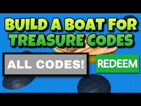 all build a boat for treasure codes april 2020! - youtube