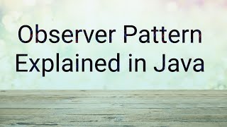 Learn Observer Pattern the Easy Way | Java Design Patterns
