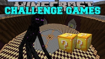 Minecraft: MUTANT ENDERMAN CHALLENGE GAMES - Modded Mini-Game Ft. Z4Y