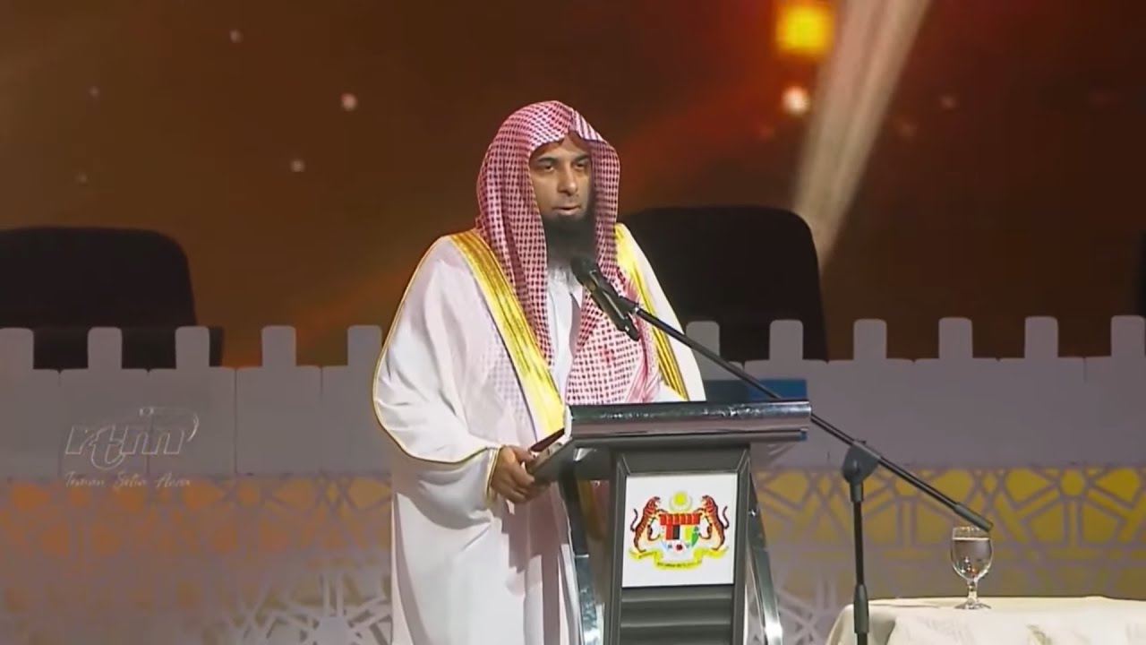 كلمة الشيخ صلاح البدير في مسابقة القرآن العالمية المقامة في ماليزيا