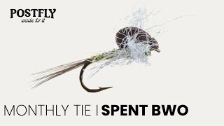 How to tie: Spent Blue Winged Olive AKA BWO