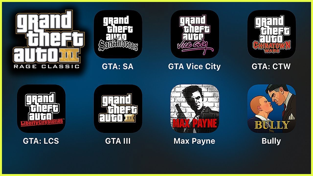 GTA San Andreas - Grand Theft Auto Android - Call of Duty®: Warzone™ Mobile  - Grand Theft Auto: The Trilogy - The Definitive Edition - GTA: Liberty  City Stories - TapTap