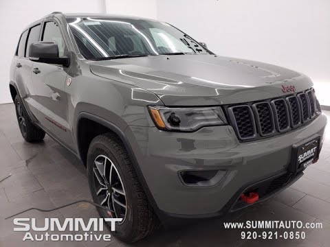 Brand New 21 Jeep Grand Cherokee Trailhawk Hemi Sting Gray Walk Around Review Premium Lighting Youtube