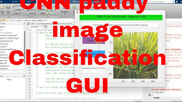 CNN Paddy Leaf Diseases Multiclass (10) Image Classification Matlab Code with 95% Accuracy GUI
