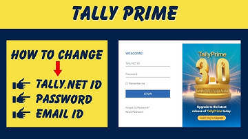 How To Change Email ID in Tally License | Forgot Tally Net id & Password