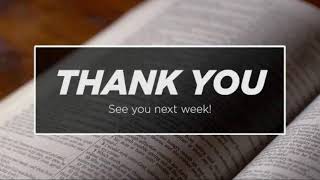 Wednesday Night Bible Study 6/17/26
