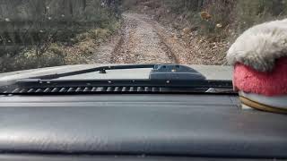 Suzuki Jimny Muddy Hill Climb - InCar Camera