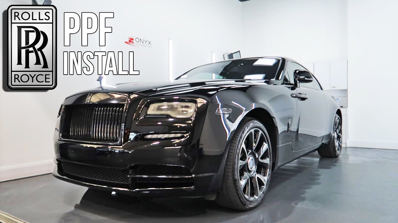 Full Paint Protection Film Install on a Rolls Royce Wraith