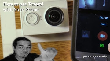 Xiaomi Yi action camera - how to connect to phone - EASY way