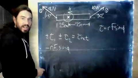 Chapter 7 - Lecture Video 2.1 - Net Torque Example