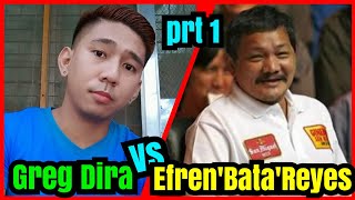 GAME 1 1|4 Efren 'Bata' Reyes VS. Greg Dira 55k R21 @ YBC GRAND HOTEL OLONGAPO CITY