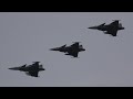 4Kᵁᴴᴰ 3x Saab JAS 39C/D Gripen Swedish Air Force Arrival & Departure @ RAF Fairford