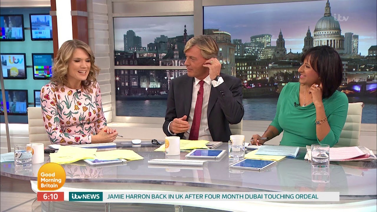 itv this morning alfie evans Ranvir and Richard Can Not Believe Statistic about 'Free-Time' | Good Morning Britain