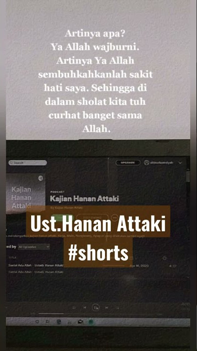 ustad.hanan attaki #doa sakit hati.  #shortsbeta