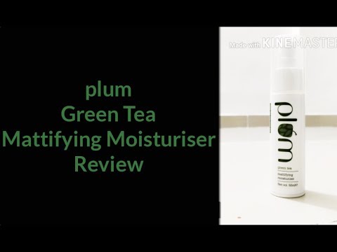 Plum Green Tea Mattifying Moisturiser Review | For all skin types | Best for acne prone skin