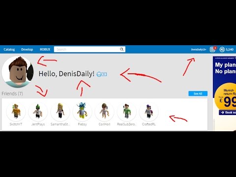 I Hacked Denisdaily On Roblox Youtube