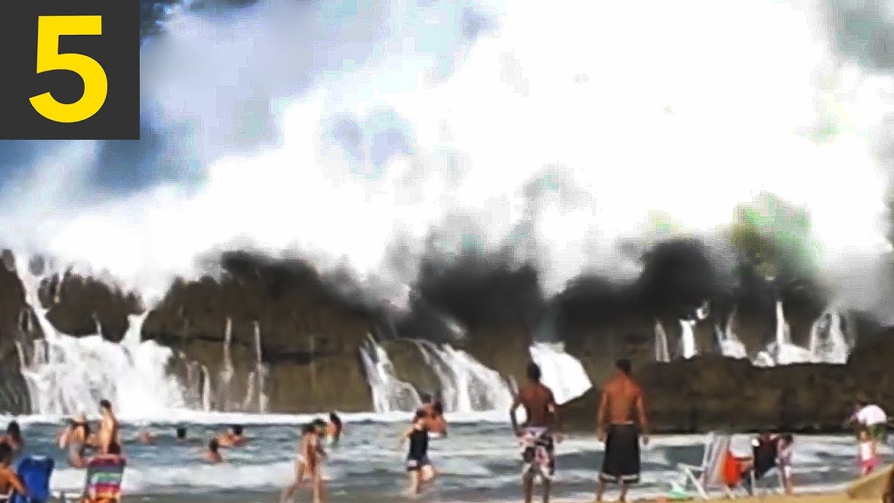 top 5 largest rogue waves youtube