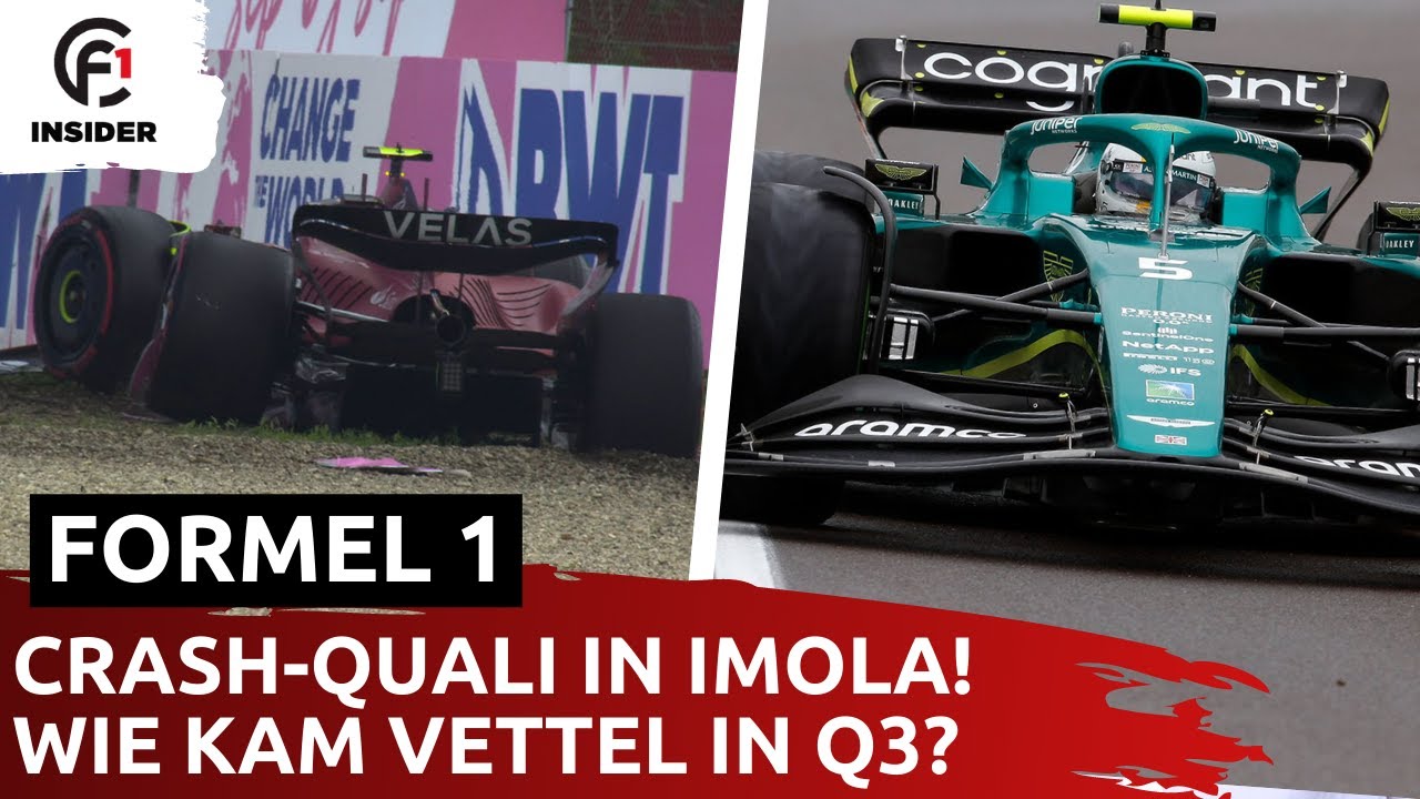Formel 1 Fünf rote Flaggen! Imola Qualifying Analyse 2022