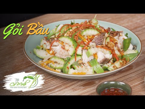 Video Khai vị với món Gỏi Bầu thanh mát cực dễ làm - Healthy... - youtube