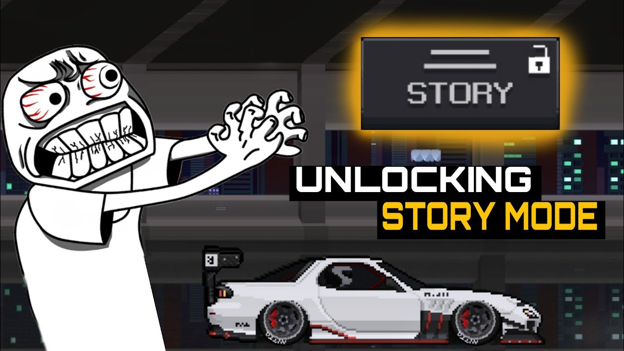 Unlocking story mode in pixel car racer??? | pixel car racer new update