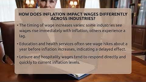 How Does Inflation Impact Wages Differently Across Industries? - Inflation Insight Channel