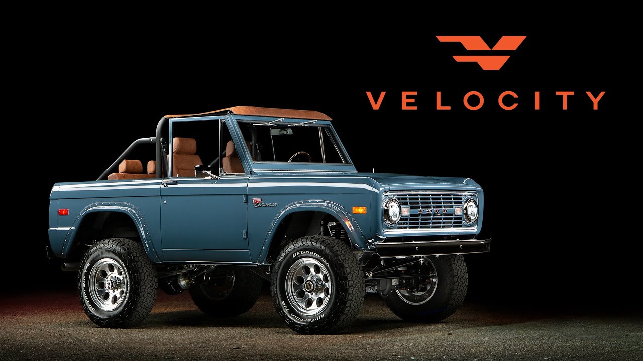 1972 Velocity Signature Bronco - YouTube
